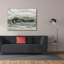 "Estuaire" Epic Graffiti par Silvia Vassileva, art mural sur toile, 54 po x 40 po-117051920