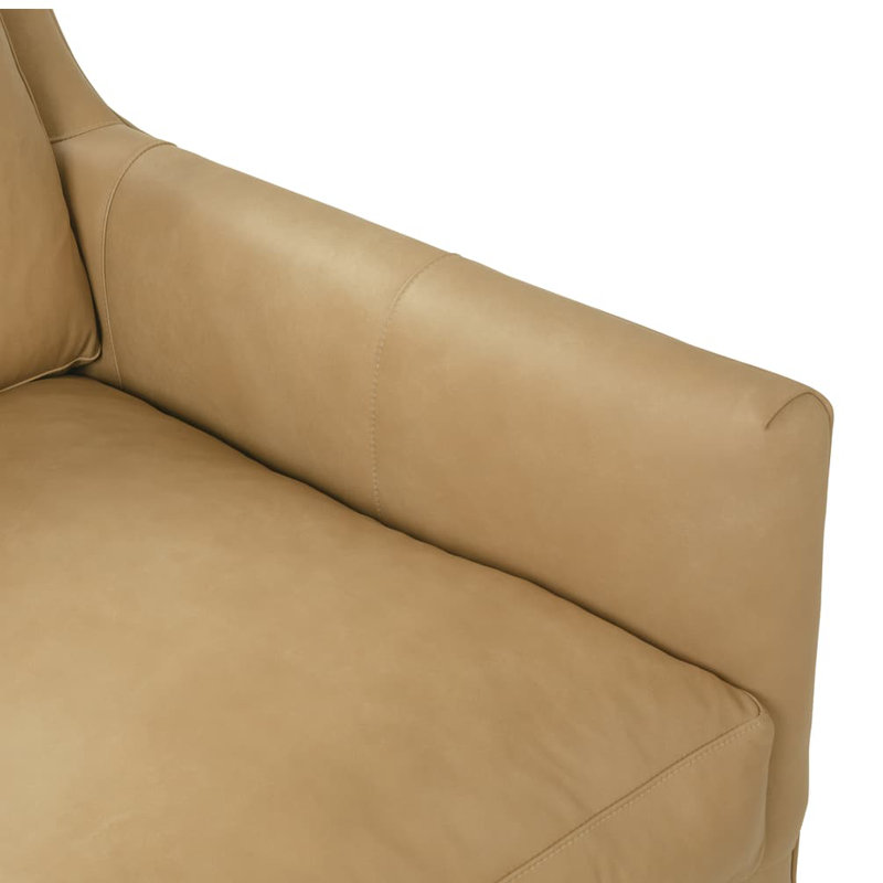 Madeline Leather Swivel Chair