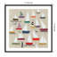 «Montier Plain Sail» encadré sur papier par Jenny Frean, reproduction-91292015-91292007