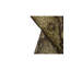 Wool Oriental Area Rug in Beige/Dark Brown/Olive