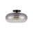 Trinity Glass LED Semi Flush Mount-77452338-77452337