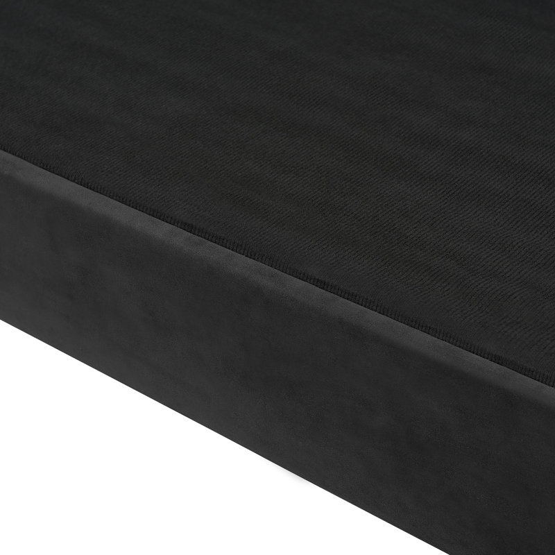 2 - Piece Velvet Living Room Set, Black