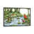Dark Rustic Wood Floater Framed Canvas is unavailable