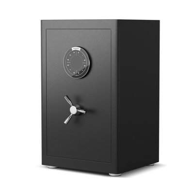 2.0 Cu Ft Home Safe With Fireproof Bag, Heavy-duty Steel Security Box For Office Hotel, Digital Keypad & Dual Alarm
