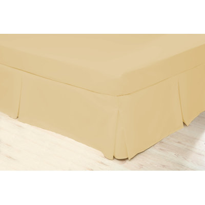 200 TC 50/50 Percale Polycotton Tailored Bed Skirt
