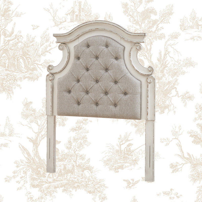 Mohn Upholstered Panel Headboard, Twin