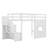Hanzelin Twin Size Loft Bed with Storage Staircase and Window-1653324305