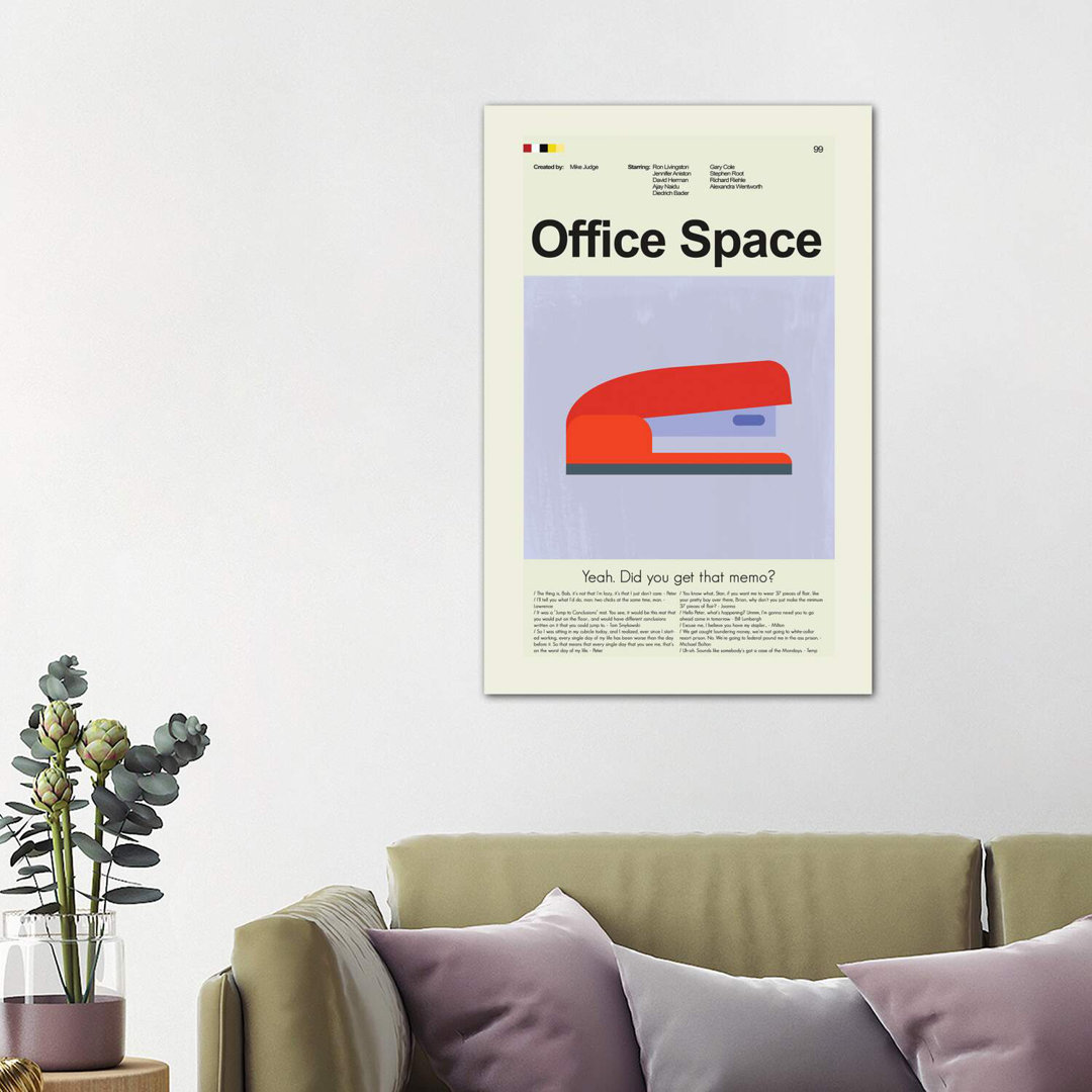 Leinwandbild Office Space by Erin Hagerman