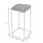 Meike Frame End Table