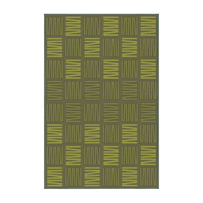 Tapis de zone verte à motif