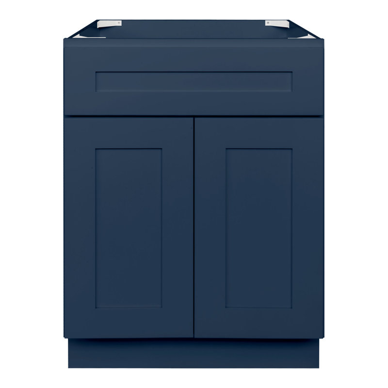 24'' Single Bathroom Vanity Base Only, Danbury Blue