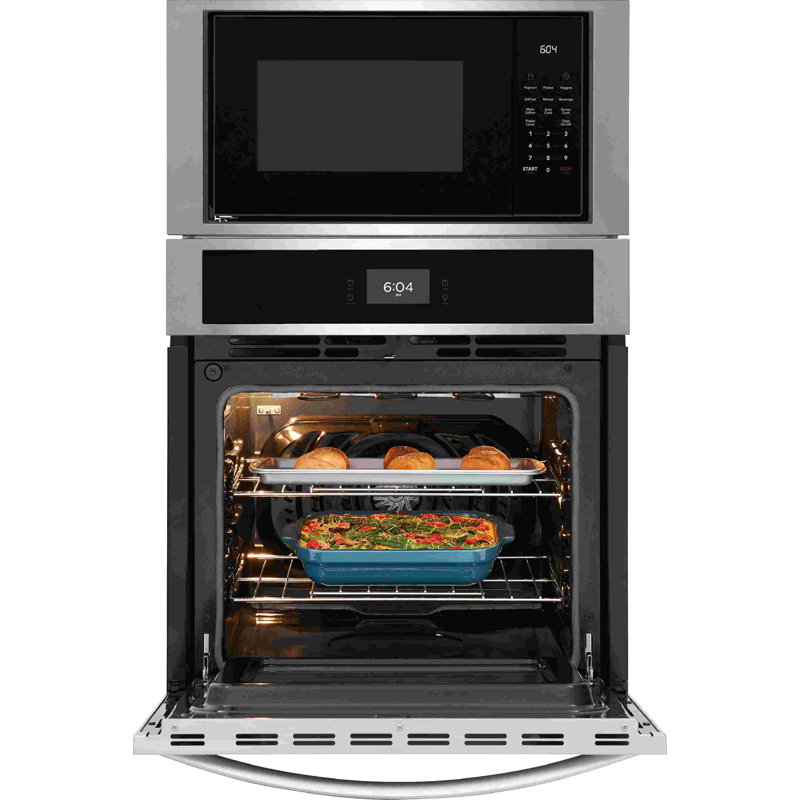 Frigidaire 27" Electric Wall Oven/Microwave Combination, Stainless Steel