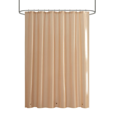  Doublure de rideau de douche transparente en pastel transparent de calibre 6 non toxique et résistante à la moisissure et aux moisissures - couleurs assorties