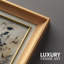 «Neutral Tones Abstract Botanical Branches», reproduction d'art encadrée sur papier-333991244-333991346