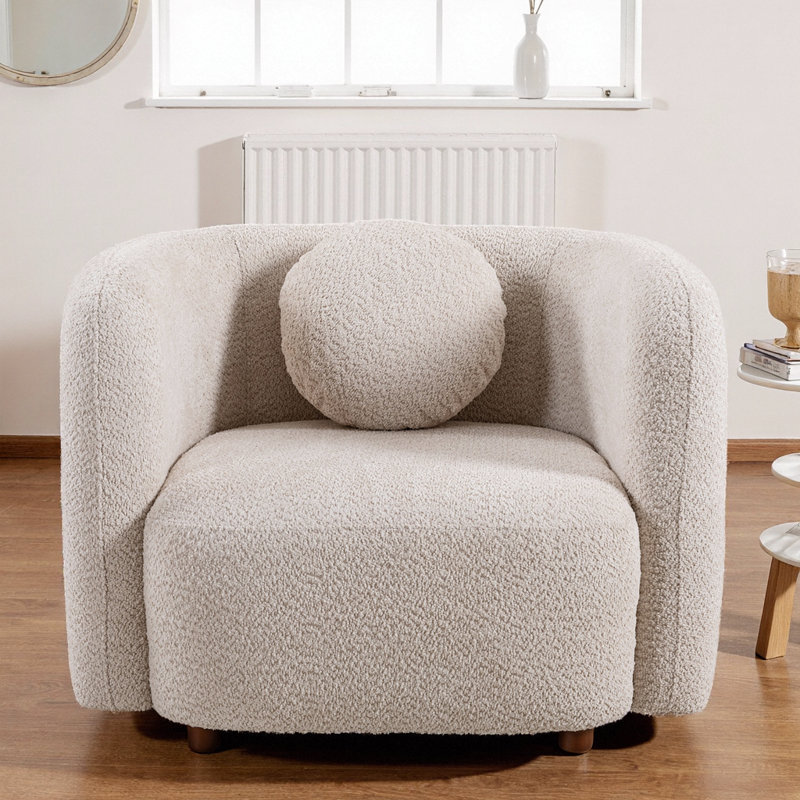Fauteuil d'appoint Minimalist Boucle