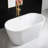 59'' x 29.5'' Freestanding Soaking Acrylic Bathtub-94320093-99334606