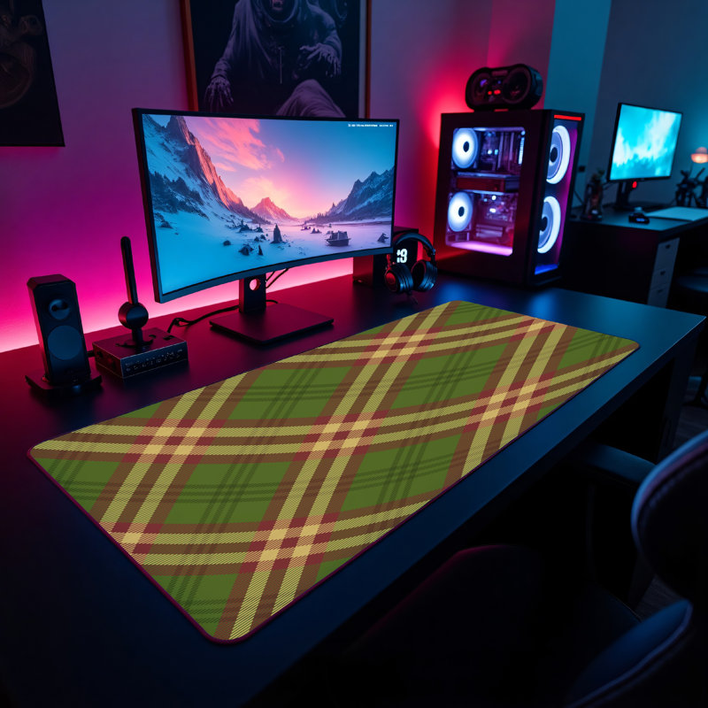 Polyester Desk Pad, 31.5x15.5