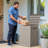 48-gallon Resin Package Delivery Box For Outside, Waterproof Storage Box With Lockable Secure-109369982