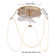 Wiete Ceiling Fan with LED Lights