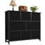 Commode 8 tiroirs en tissu, commode de rangement pour chambre à coucher, salon, vestibule-158173074