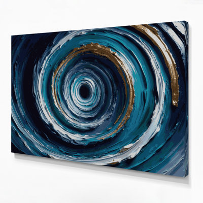 Art mural sur toile Sci Fi Wormhole