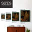 «Christmas Holiday Art» DCLxx, reproduction d'art encadrée - bois massif-474210987-474210999