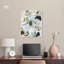 «Pastel Leafs», toile abstraite, fleurs par Art Remedy-104324496-104324517