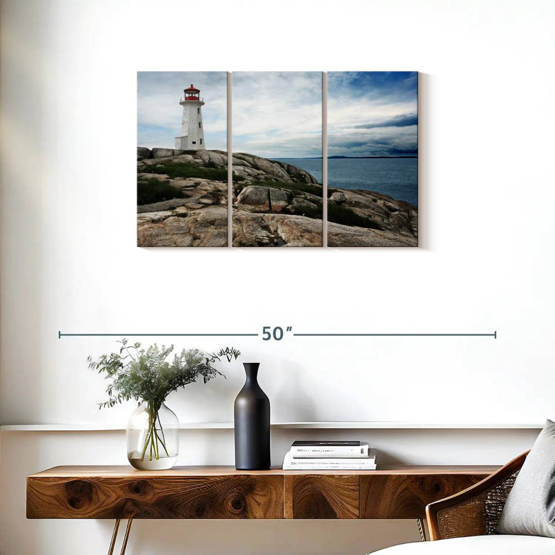 Phare Lilie à Peggy's Cove, H 20 po x l 33 po
