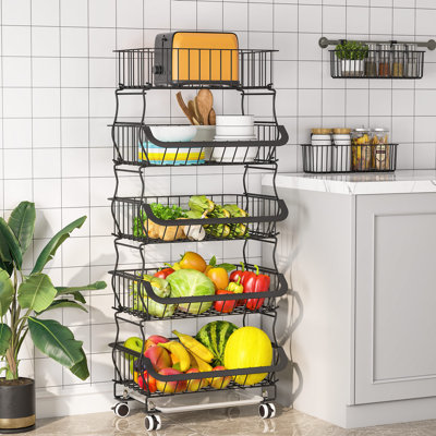 Prep & Savour Baist Decorative Basket