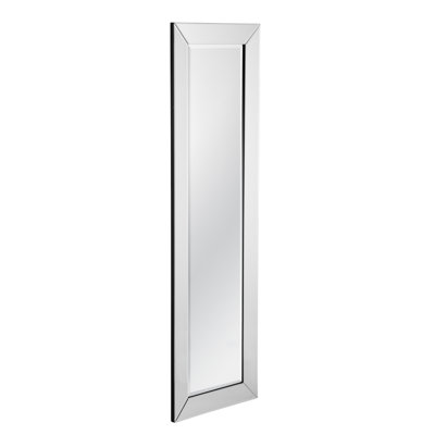 Perry Wall Mirror – Rectangular Beveled Mirror Frame for Glam Style