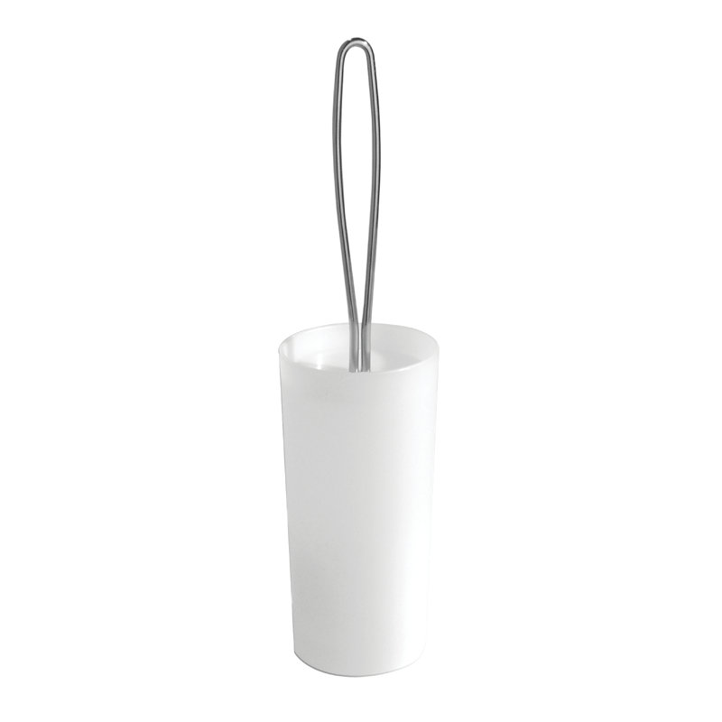 Loop 4in H Free Standing Toilet Brush and Holder