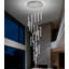 Lustre 20 lumières à DEL en cristal-286911868
