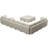 Wylodene 169.4" W Oversize Velvet Upholstered Modular Sectional Sofa Set U Shaped Couch with Storage-86607706