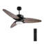Ventilateur de plafond 52 po avec télécommande, ensemble d'éclairage inclus-1353757173