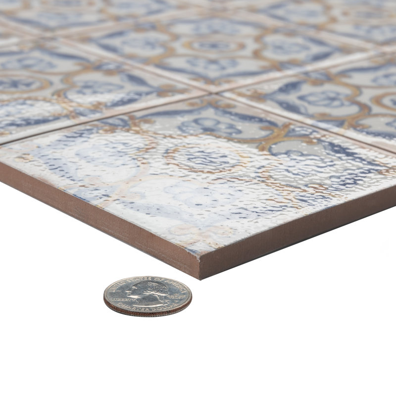 Kings Campania 13 In. X 13 In. Ceramic Floor And Wall Tile
