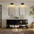 12" Dimmable Led Alabaster Bathroom Vanity Light-1754713088