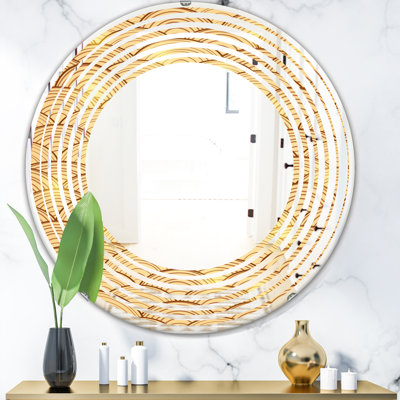 Miroir d'appoint mural Wave Americana