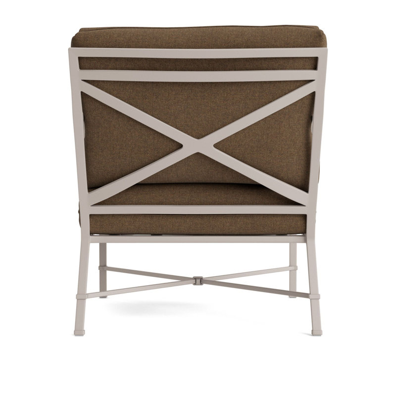 Venetian Outdoor Lounge Chair, Fusion Moccasian, Dove Smooth