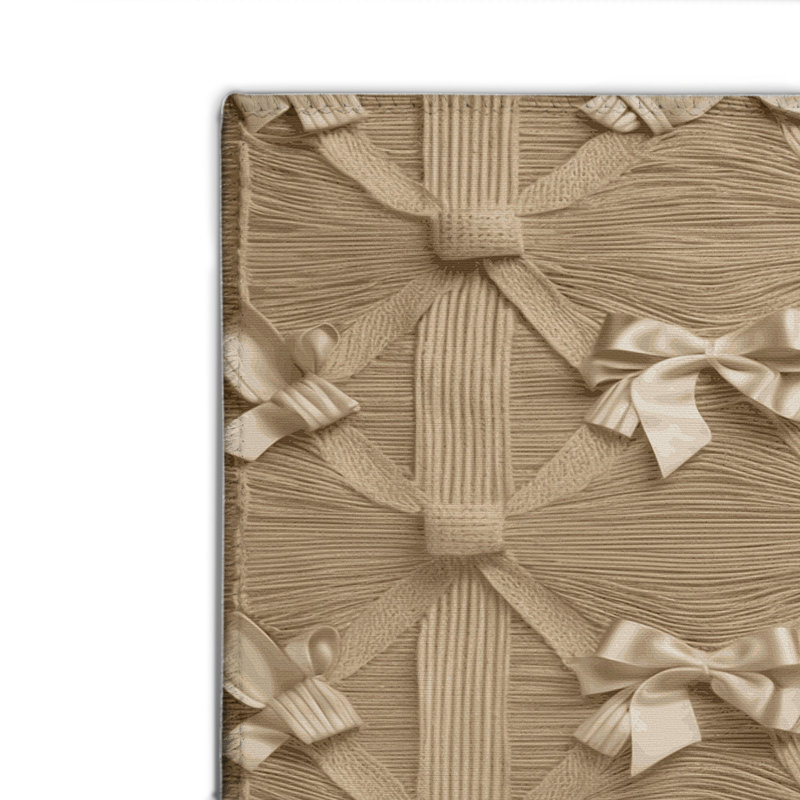Tapis beige français d'intérieur et d'extérieur, Rectangulaire 2 pi x 3 pi