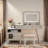 3-in-1 Vanity Desk With Lighted Flip-top Mirror, Adjustable Cabinet, Drawers And Stool-1417082808