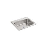 Southhaven 25'' L Stainless Steel Drop-In Single Basin Kitchen Sink