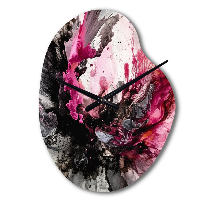 Horloge murale en métal Shumway, Petit