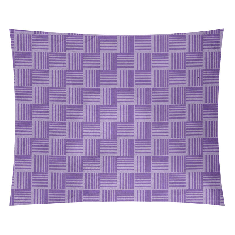 Tapisserie, H 27,5 po x l 37,5 po, Mauve