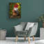 Art mural sur toile tendue - "Gnomes on Dachshund" par John Hovenstine pour décoration de salon, de chambre à coucher ou de bureau - 24 x 32