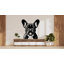 Bouledogue français, décoration murale, décor de chien, chien, art mural
