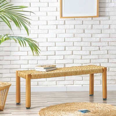 Teak Acacia Wood Bench