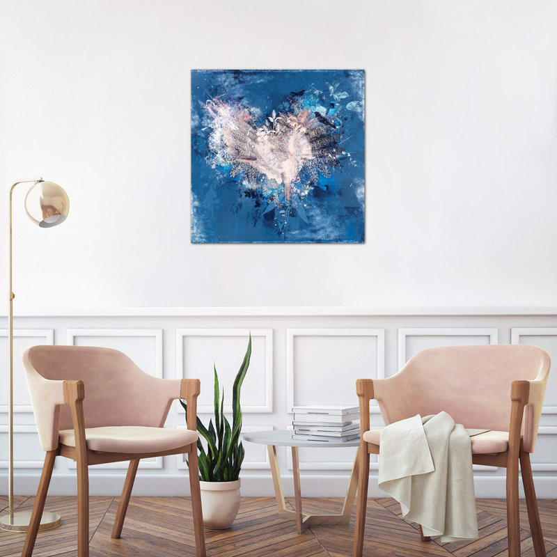 Flora Collar I by Teis Albers - Wrapped Canvas Painting, 66.04 cm H x 66.04 cm W x 1.91 cm D
