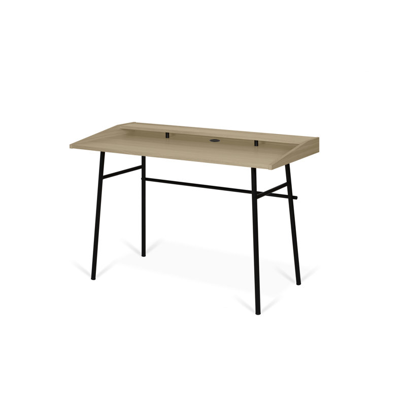 Alvoid Metal Base Writing Desk