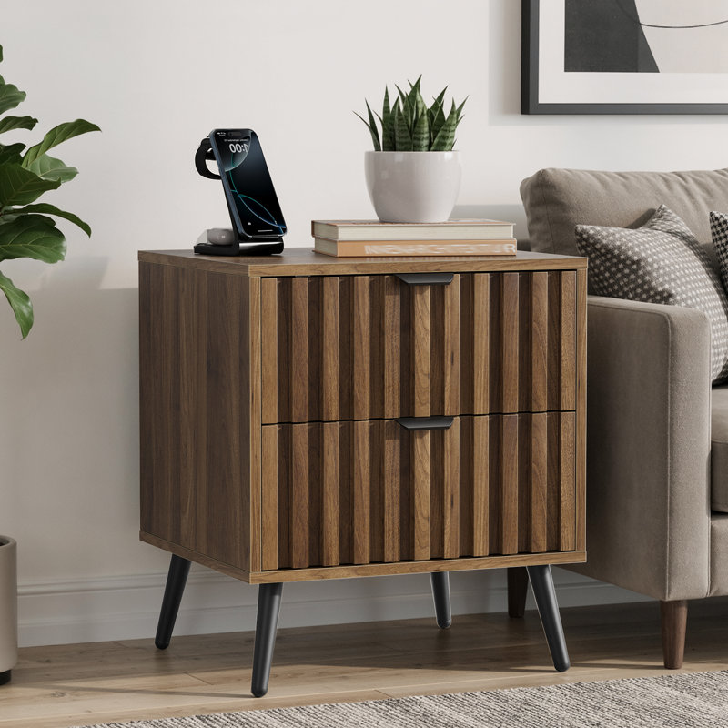 45 cm W Bedside Table