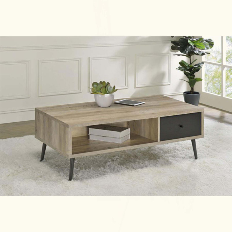 1-Drawer Engineered Wood Coffee Table